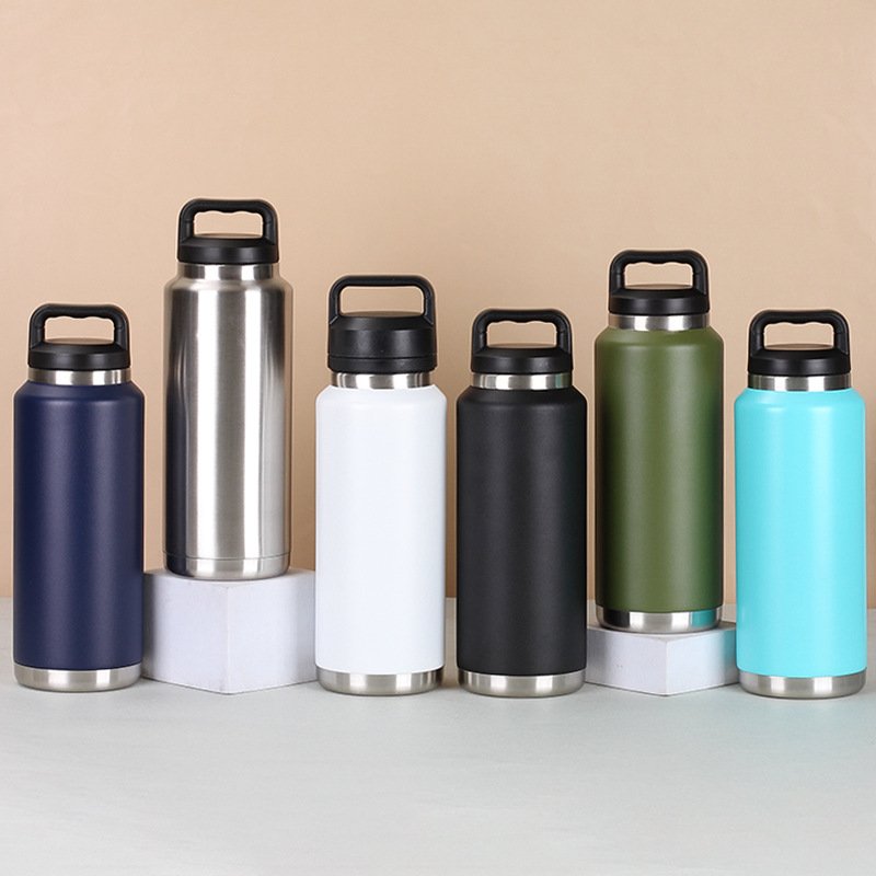 Hot Sale 26oz Double Wall Stainless Steel Insulated Wide Mouth Thermos Bottle Vacuum Flask Thermoses Tumbler Water Bottle
