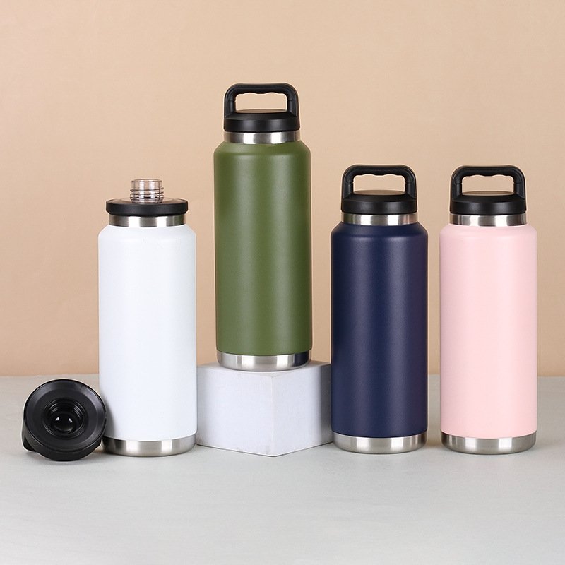 Hot Sale 26oz Double Wall Stainless Steel Insulated Wide Mouth Thermos Bottle Vacuum Flask Thermoses Tumbler Water Bottle
