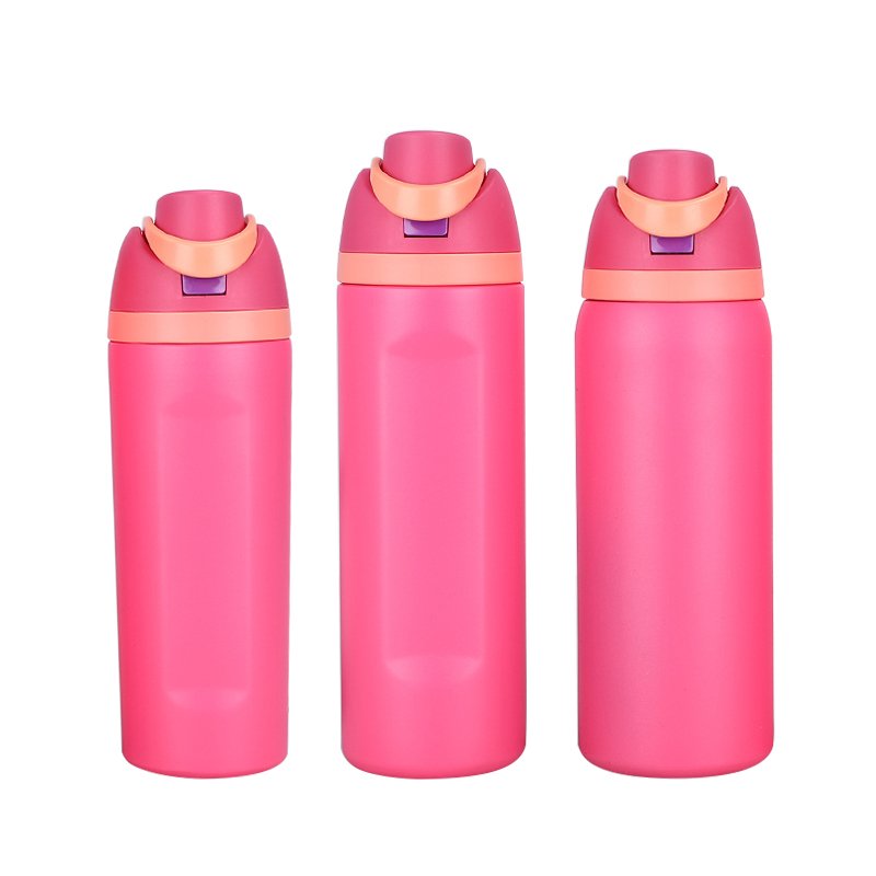 Customized Logo 19oz 24oz 32oz Stainless Steel Reusable Tumbler Travel Mug Water Bottle with Handle