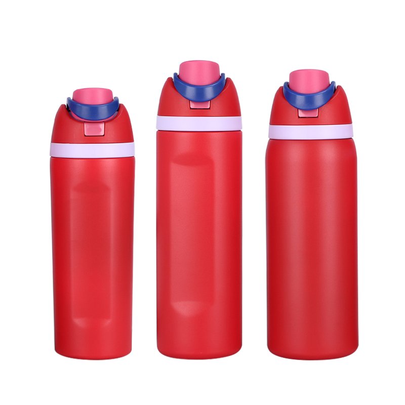 Customized Logo 19oz 24oz 32oz Stainless Steel Reusable Tumbler Travel Mug Water Bottle with Handle