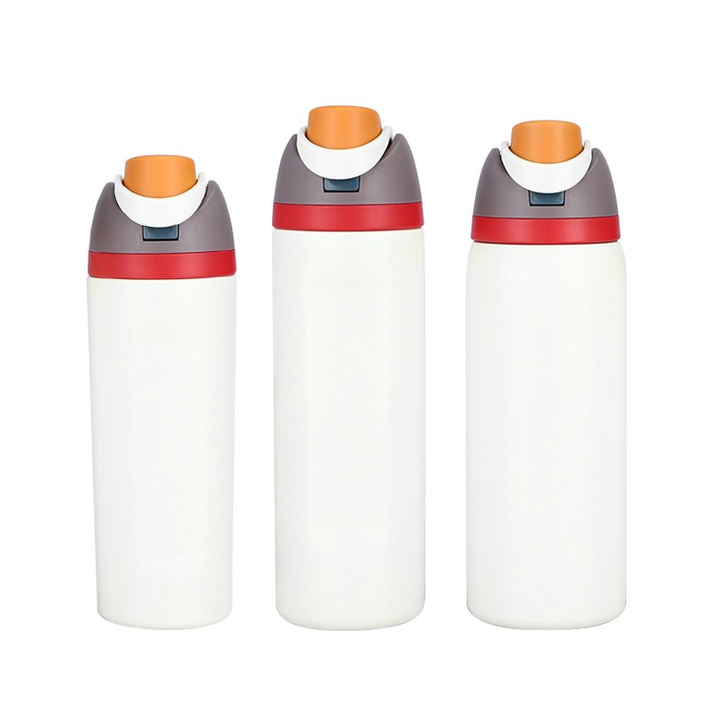 Customized Logo 19oz 24oz 32oz Stainless Steel Reusable Tumbler Travel Mug Water Bottle with Handle