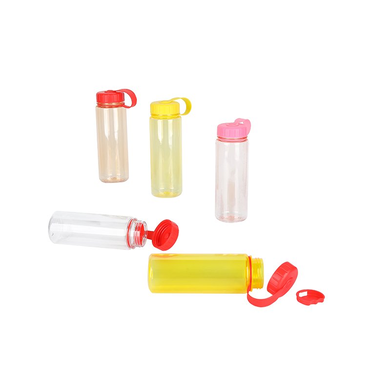 Hot Sale BPA Free Space Bottle Customized Plastic Water Bottle Portable 500ml Direct Drink Minimalist Sports Water Bottle