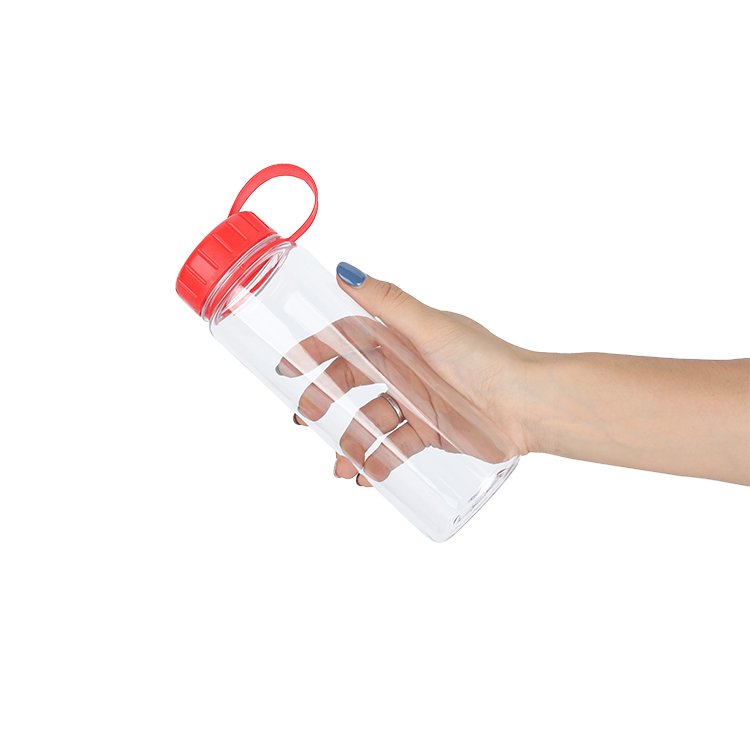 Hot Sale BPA Free Space Bottle Customized Plastic Water Bottle Portable 500ml Direct Drink Minimalist Sports Water Bottle
