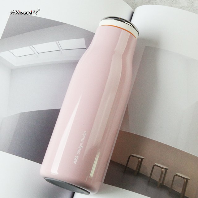 500ml New Design Stainless Steel Water Bottle Custom Logo For Sport Gym Insulated Vacuum Bottle