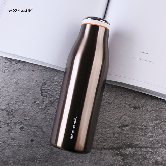 500ml New Design Stainless Steel Water Bottle Custom Logo For Sport Gym Insulated Vacuum Bottle