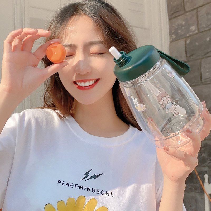 High Quality Drinking Cup Adult Plastic Water Bottles Clear Milk Carton Water Bottle With 1600ml Large Capacity