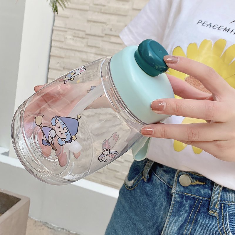 High Quality Drinking Cup Adult Plastic Water Bottles Clear Milk Carton Water Bottle With 1600ml Large Capacity