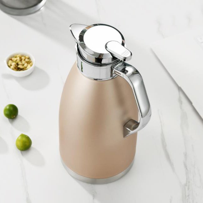 FTS vacuum flasks double wall tea thermal jug 304 stainless steel handgrip coffee insulated keep water hot and cold thermoses