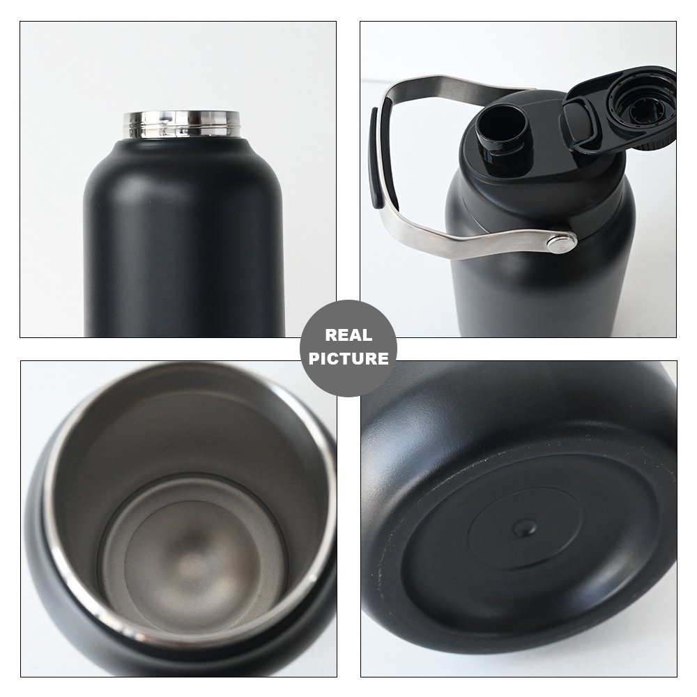 wholesale custom logo 64oz 128oz stainless steel vacuum flasks thermal vacuum flasks water bottle