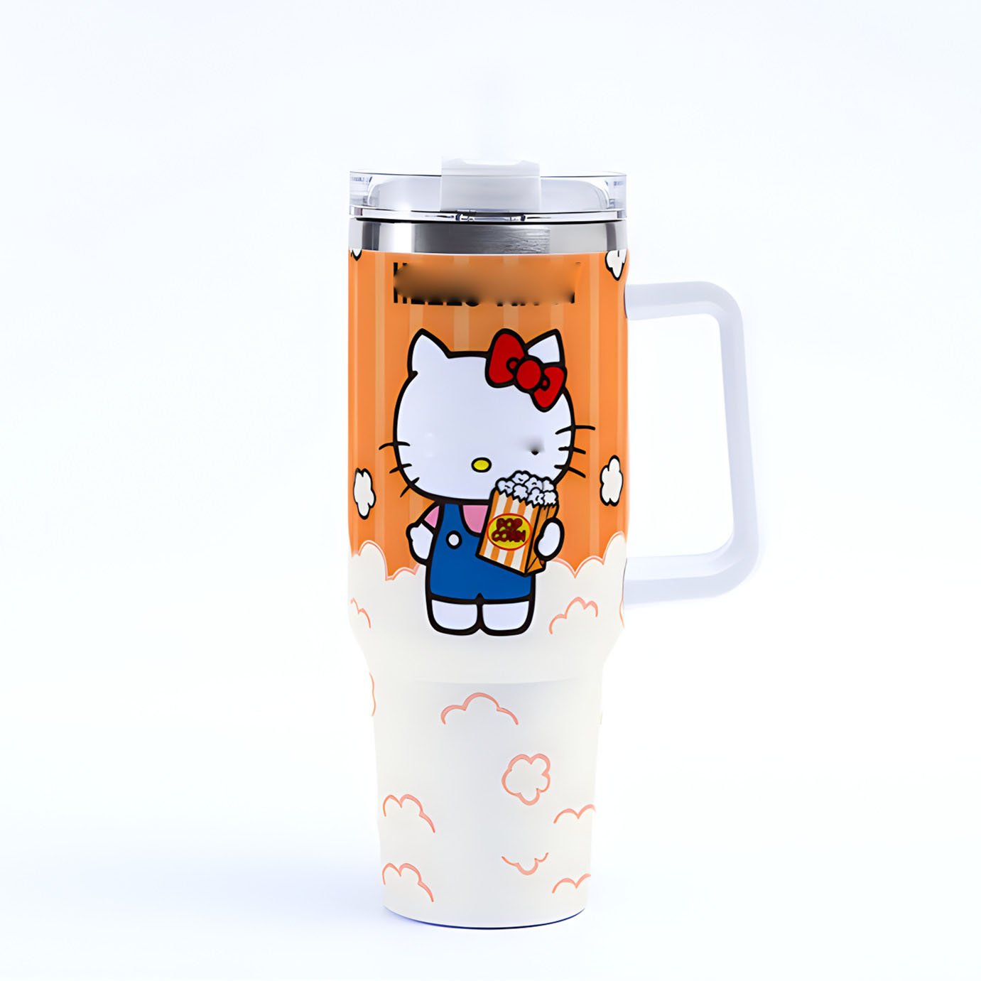 2024 New High Quality Cartoon Ice Bomber Stainless Steel Thermos Mug Large Capacity 40oz Custom Car Cup