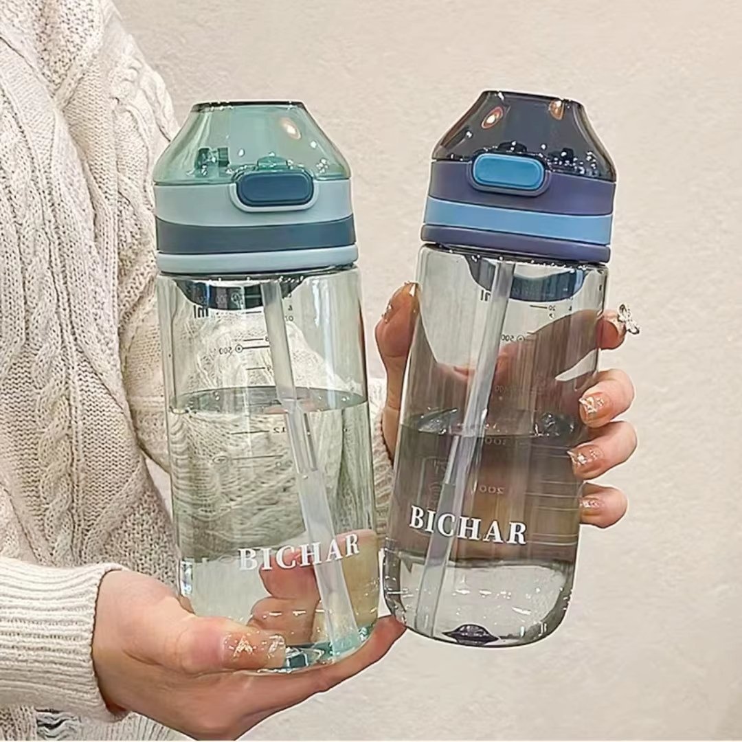 650ml Water Cup Plastic Water Bottle Portable Sports Cup Travel Camp Outdoor Water Bottle For Drinking