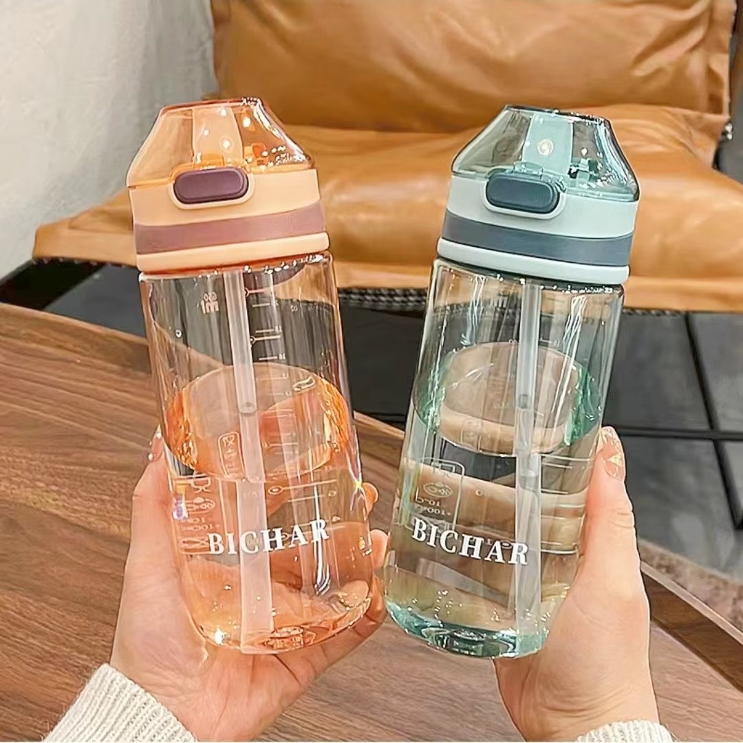 650ml Water Cup Plastic Water Bottle Portable Sports Cup Travel Camp Outdoor Water Bottle For Drinking