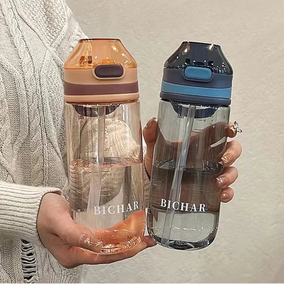 650ml Water Cup Plastic Water Bottle Portable Sports Cup Travel Camp Outdoor Water Bottle For Drinking