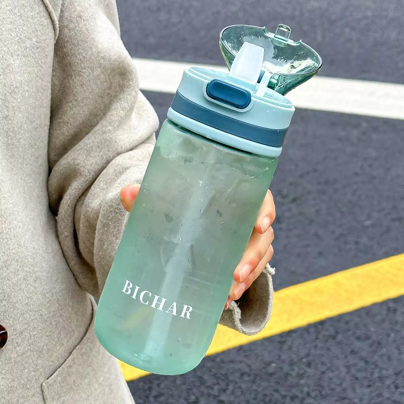 650ml Water Cup Plastic Water Bottle Portable Sports Cup Travel Camp Outdoor Water Bottle For Drinking