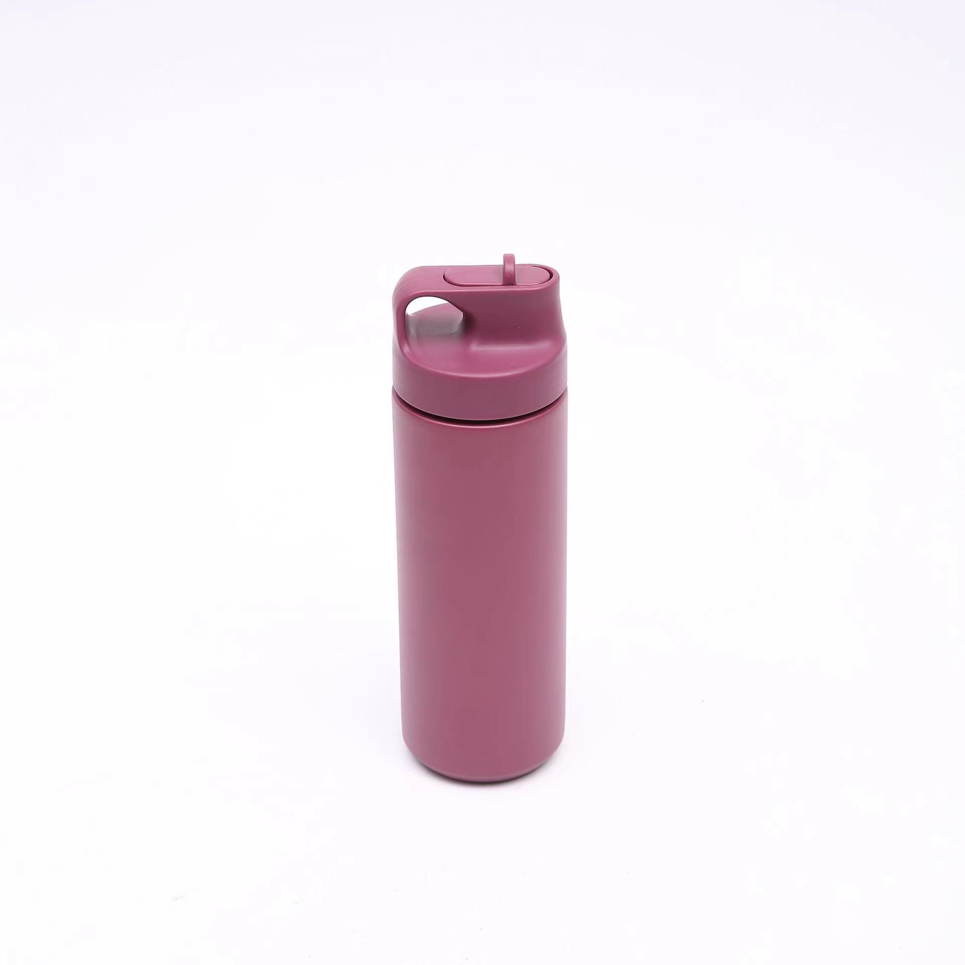 New Large Capacity Double Insulated Stainless Steel Coffee Cup Straws 304 Vacuum Flask Thermos Portable Outdoor Sports Car Use