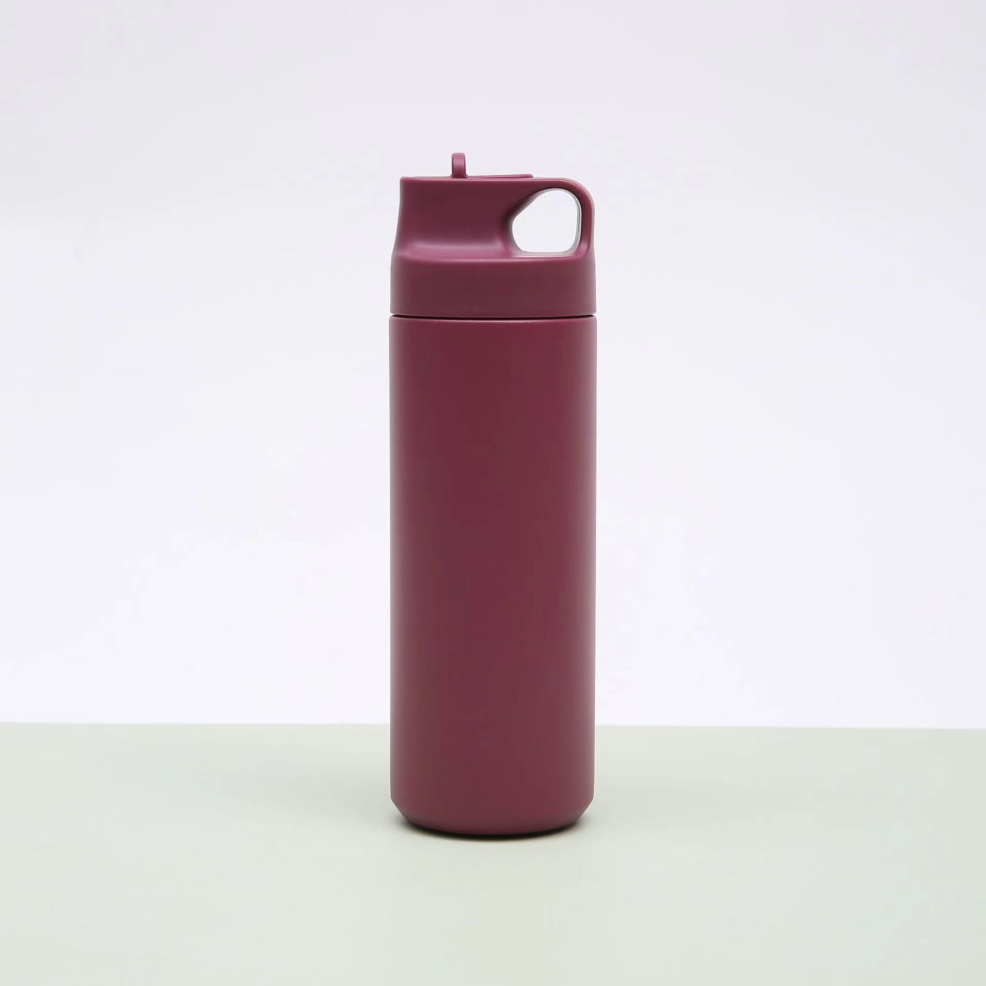New Large Capacity Double Insulated Stainless Steel Coffee Cup Straws 304 Vacuum Flask Thermos Portable Outdoor Sports Car Use