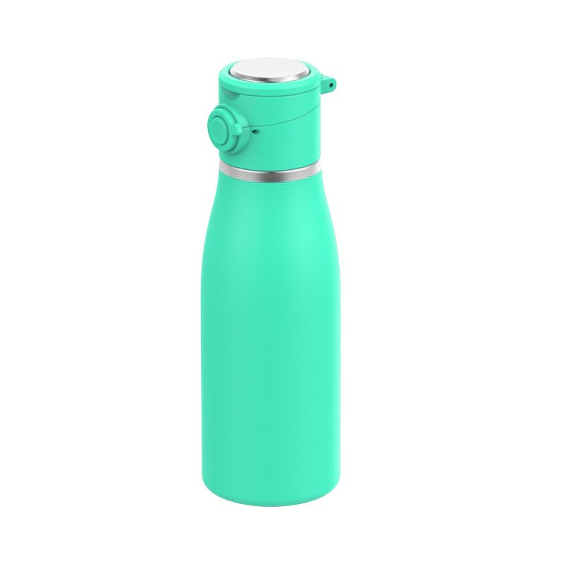 500ml 17oz Reusable Food Grade Stainless Steel Thermal Flask With Flip Lid