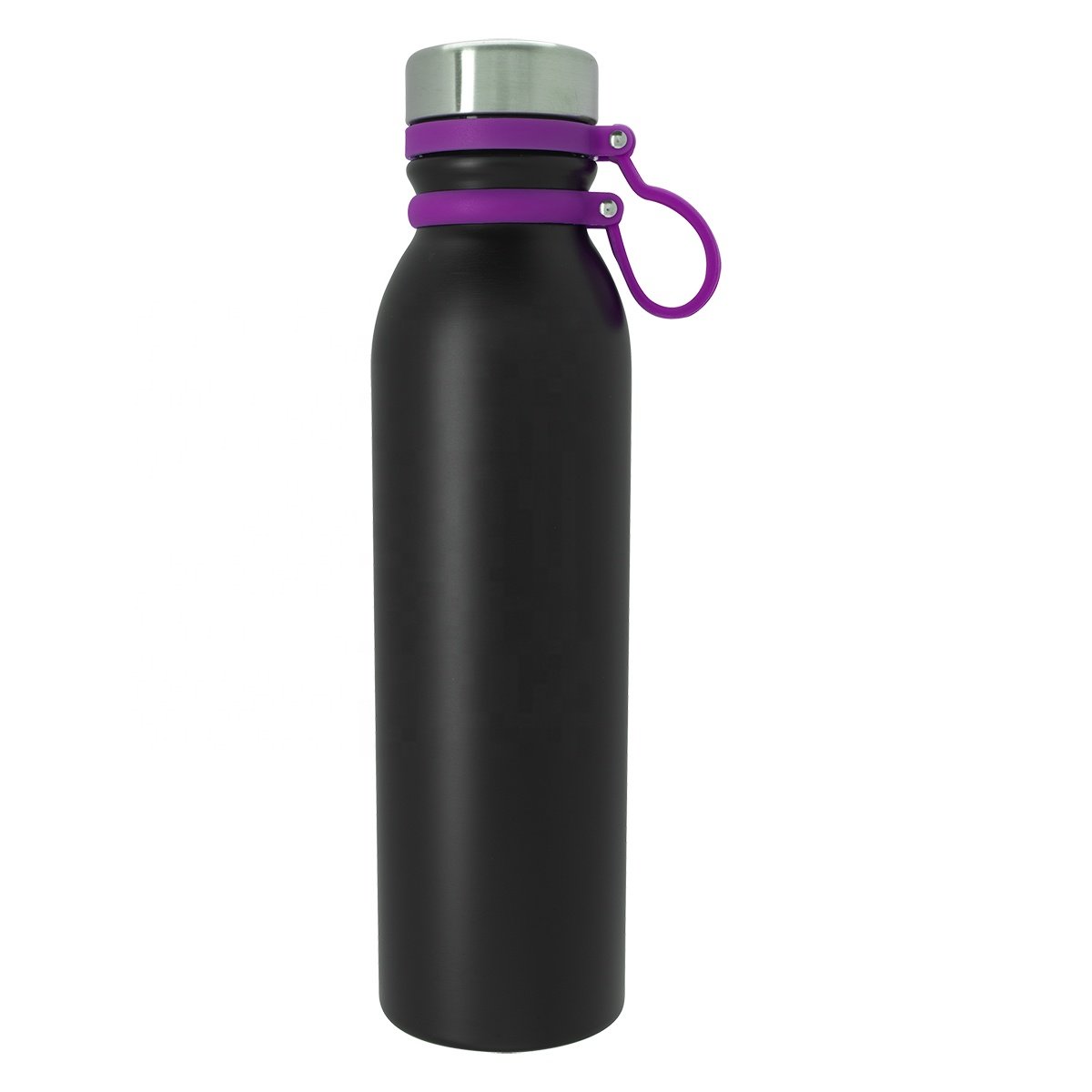 Good Quality Factory Directly 750ml 24oz Vacuum Insulated Lid Double Wall 304 Stainless Steel Water Bottle with handle grip