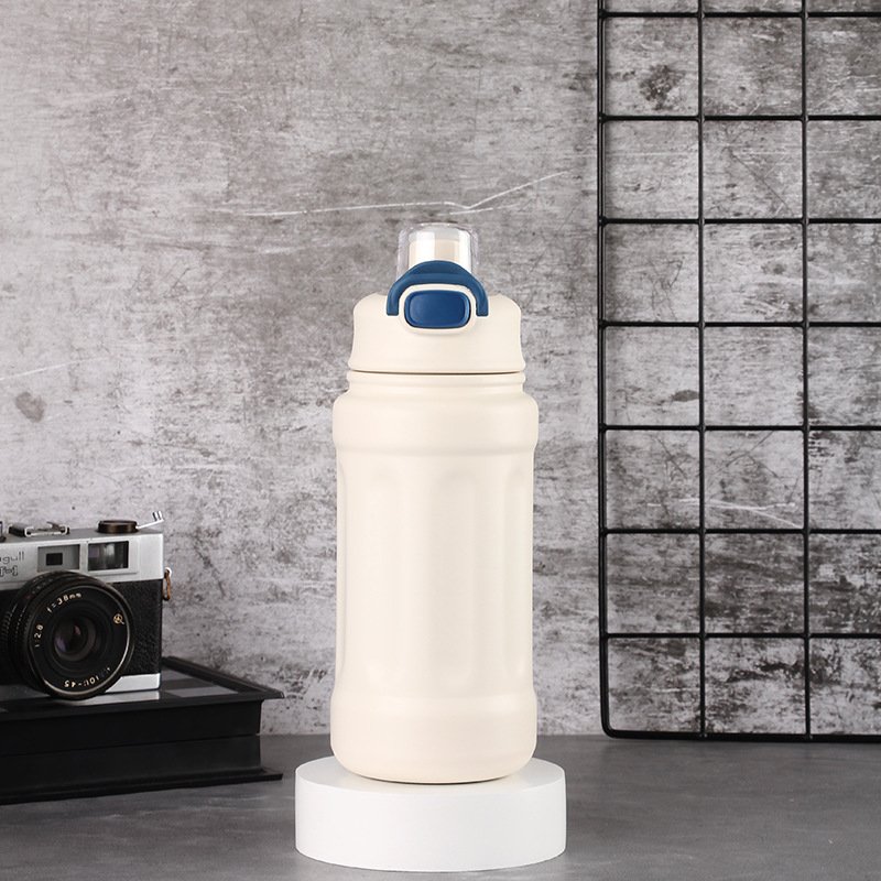 800ML-1000ML Custom Logo 316 Stainless Steel Sports Travel Camping And Toddler Pee Training Water Cup