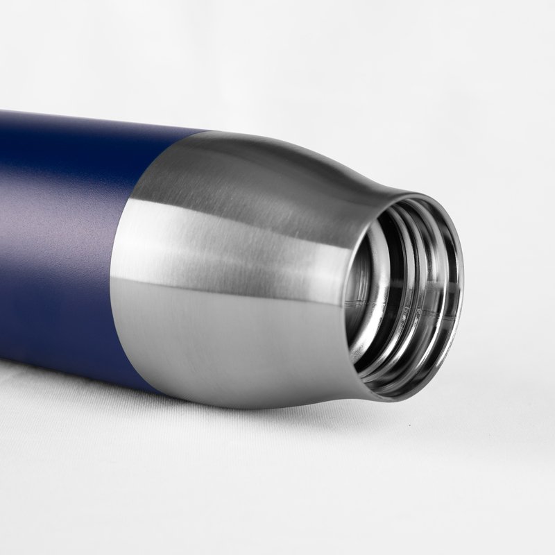 OEM stainless steel running water bottle sport water bottle with straw lid