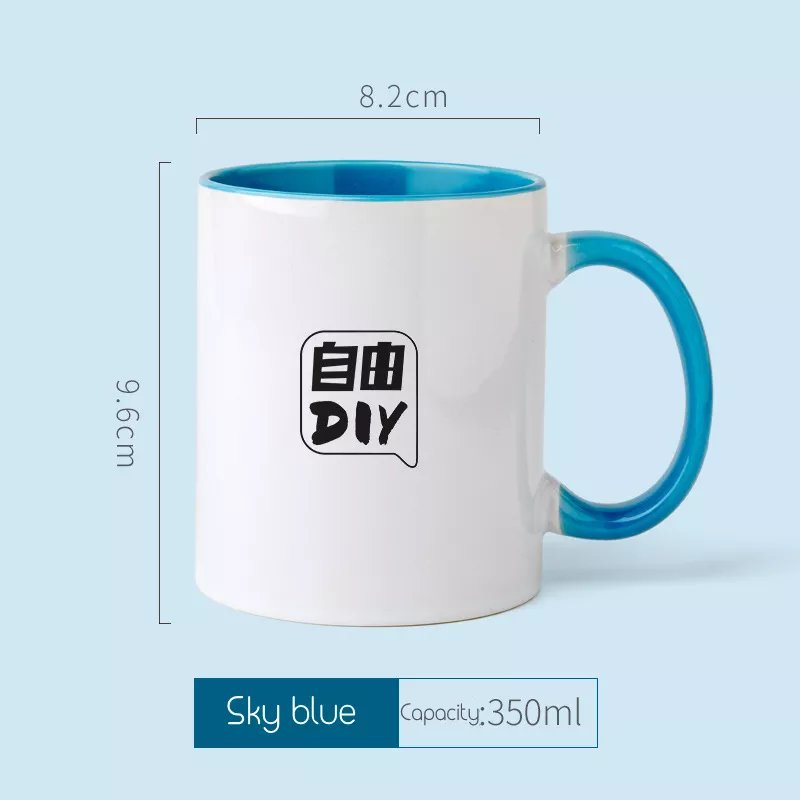 sublimation mug cup supplier wholesale custom 11Oz white heat transfer sublime porcelain ceramic tea coffee mugs with logo
