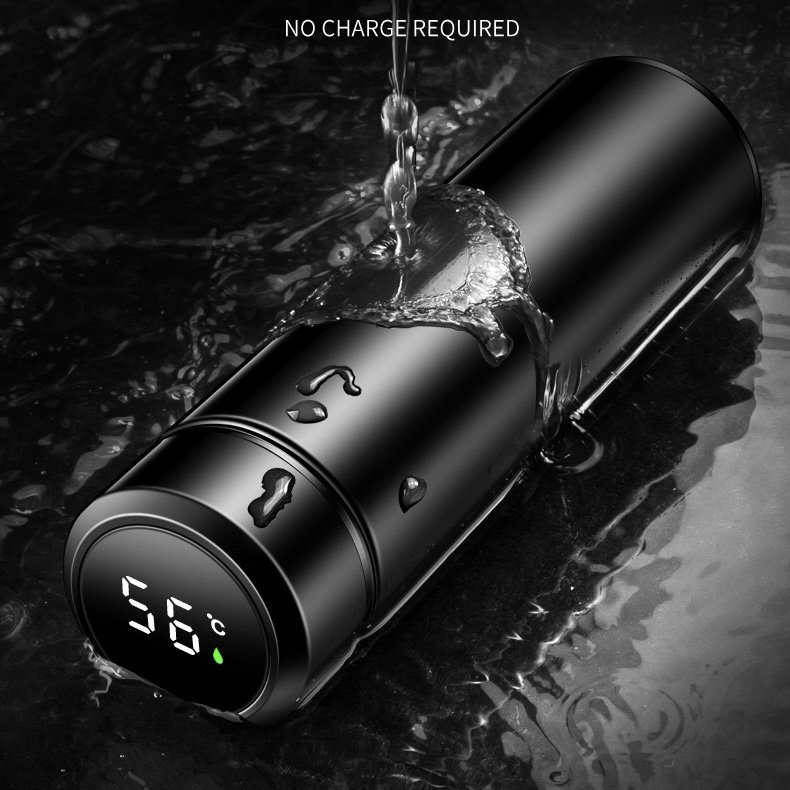 Led Temperature Electric Pot Thermo Bottle Isotherm Inox Gift White Box Customized CLASSIC Stainless Steel Giveaways Vacuum