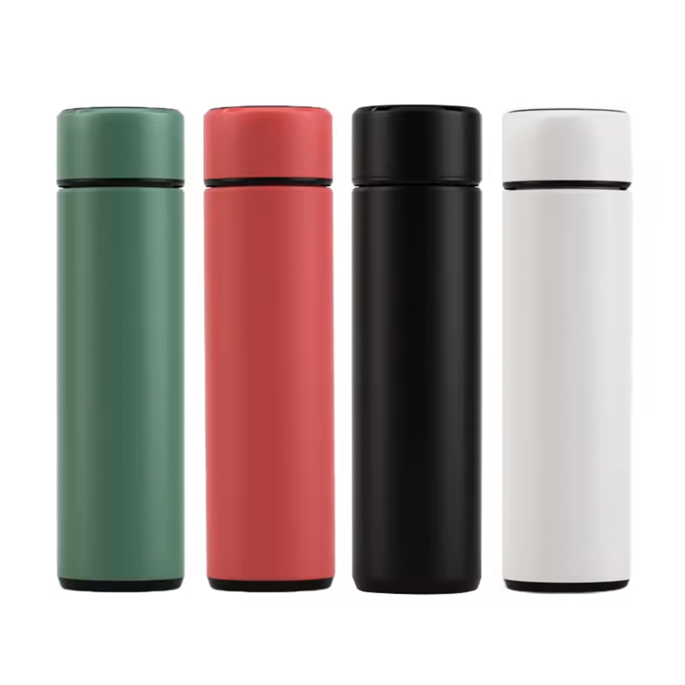 500 ml Vacuum Flasks LED Temperature Display Stainless Steel Smart Water Bottles