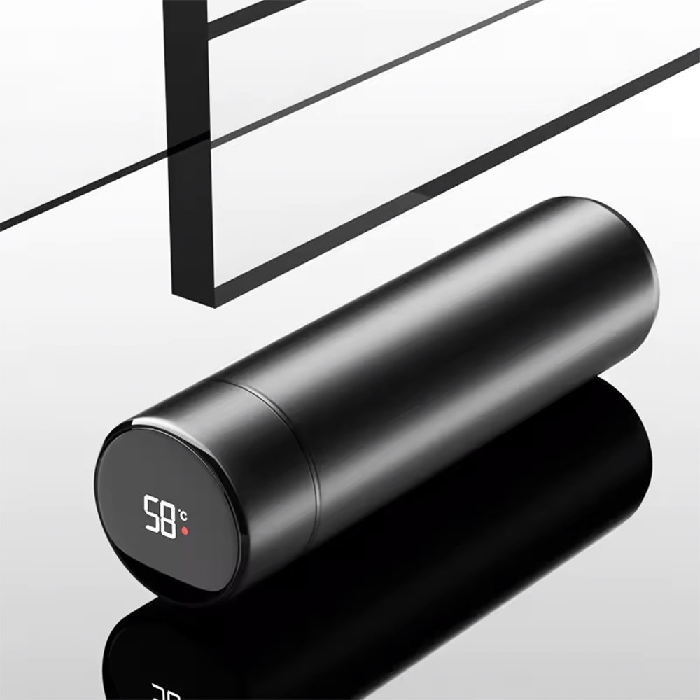 500 ml Vacuum Flasks LED Temperature Display Stainless Steel Smart Water Bottles