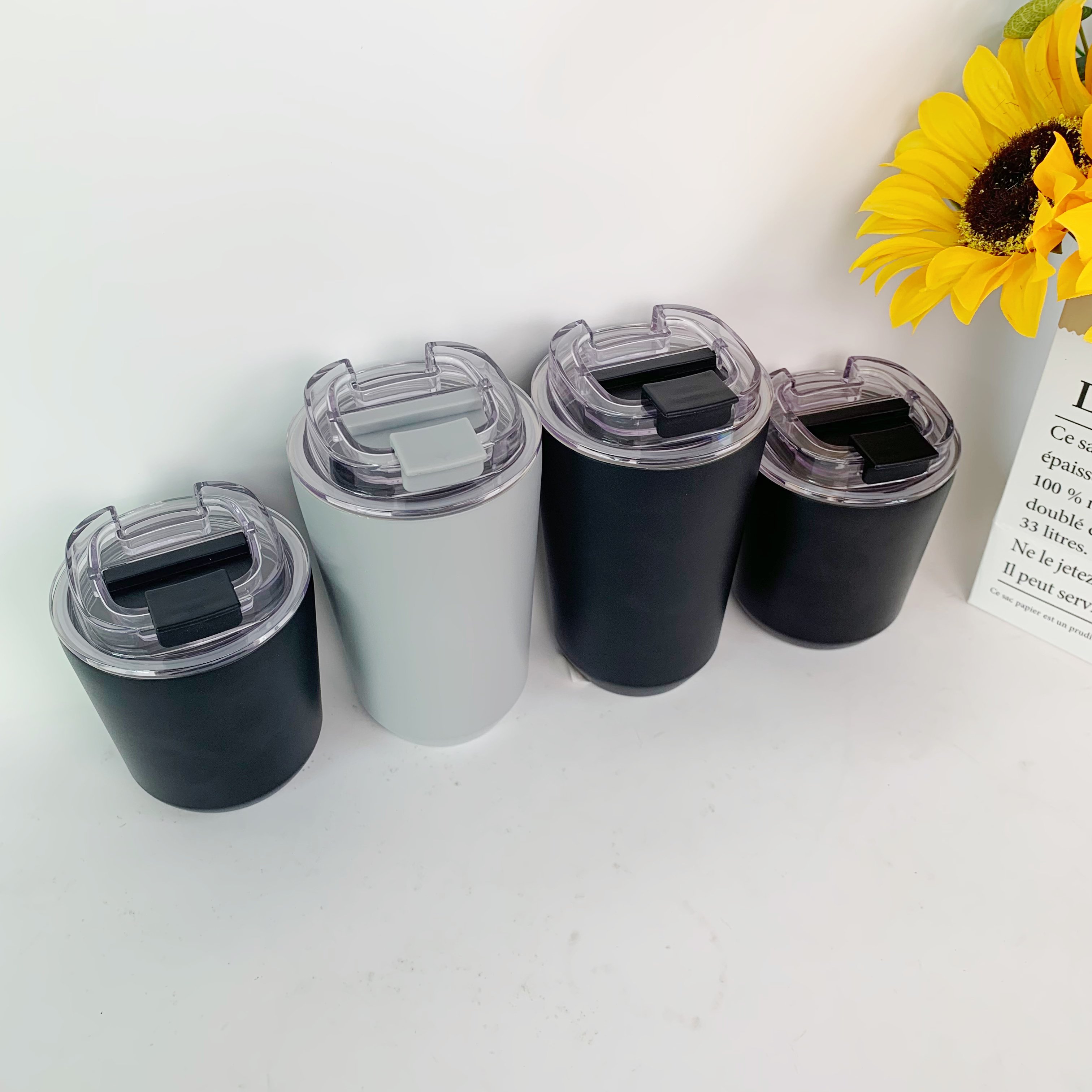 Hot sellers 250ml/360ml double wall vacuum insulation Coffee cup for home kitchen travel