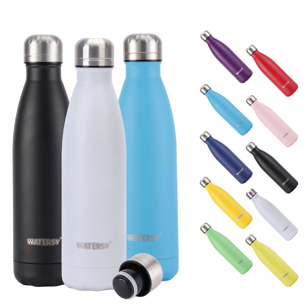 Wholesale Kids Gym Hot and Bulk Water Bottles Drinks with Stainless Steel Aluminum Minimalist Travel Drinkware Adults 2pcs