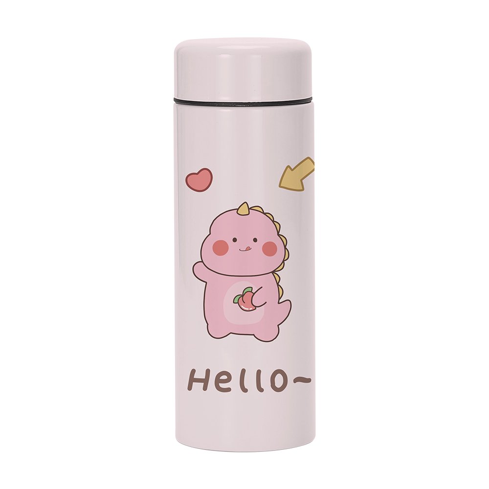 10oz/300ml Cute Cartoon thermo mug Stainless Steel Vacuum Flask for Kids Girls Men Water Bottle