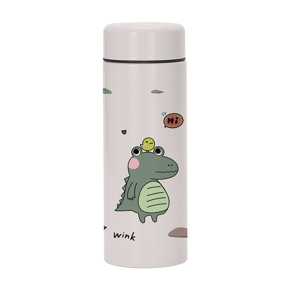 10oz/300ml Cute Cartoon thermo mug Stainless Steel Vacuum Flask for Kids Girls Men Water Bottle