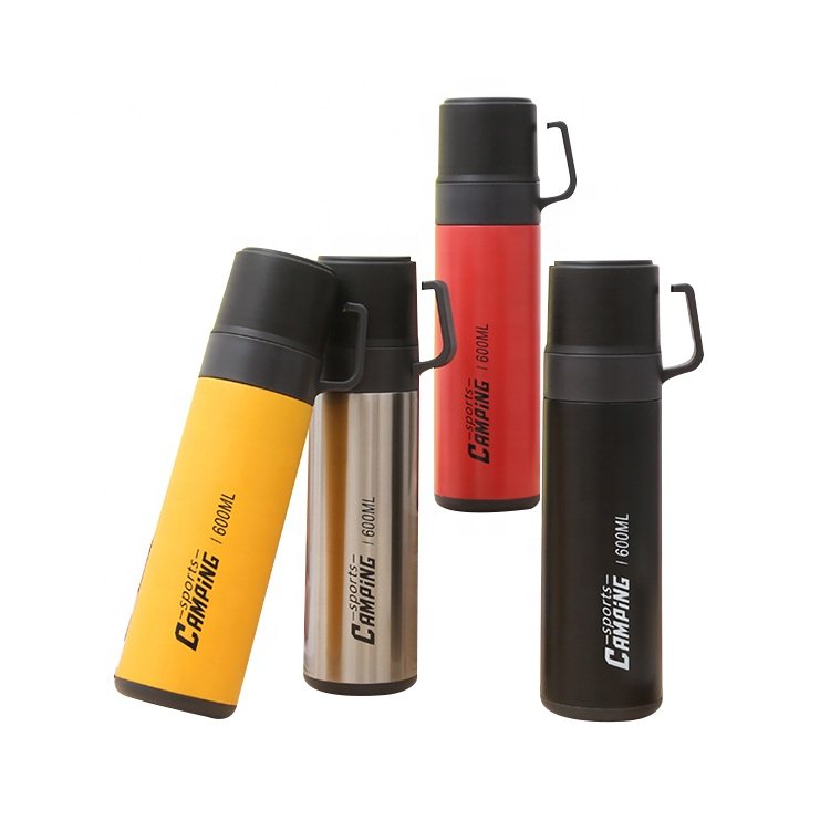 Custom Logo Stainless Steel Vacuum Insulated Flask Thermos