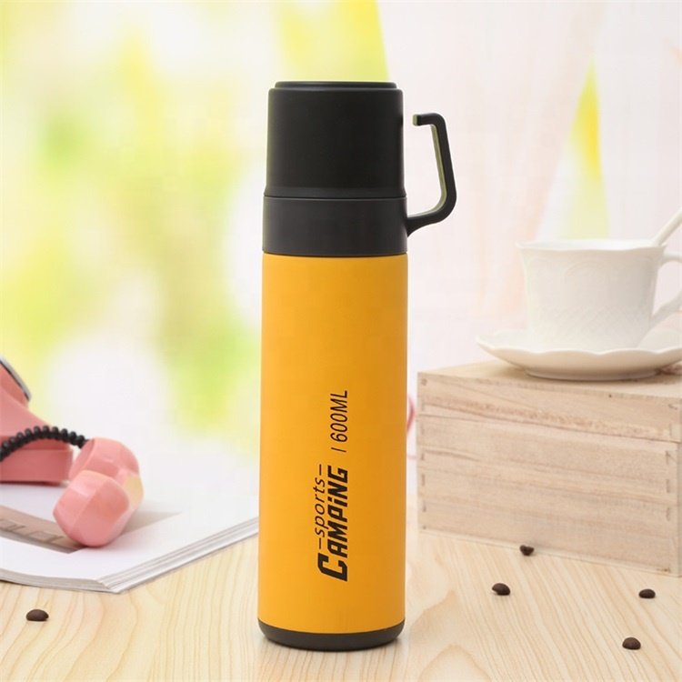Custom Logo Stainless Steel Vacuum Insulated Flask Thermos