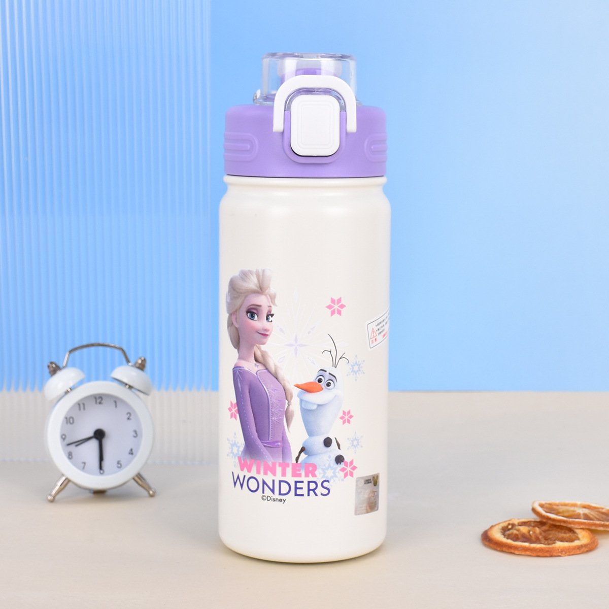 MAIMA Portable Cute 316 Stainless Steel Children's Insulated Bottle Student Straw Pop-up Water Bottle