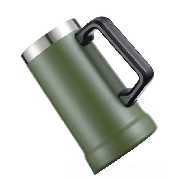 Wholesale Stainless Steel Insulated Coffee Beer Mugs Stay Chill Cold Beer Pint Mug Cup 24Oz