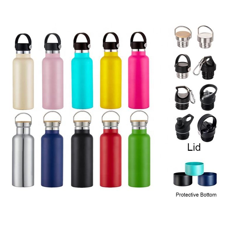 Outdoor custom matte powder coating portable stainless steel leak proof lid vacuum seal tumbler vacuum flask