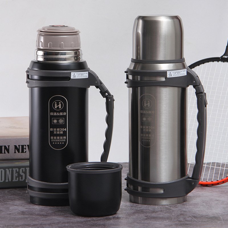 1.5LSUS304 Stainless Steel Double Wall Insulated Vacuum Flask Classic Design for Water Storage for Back to School