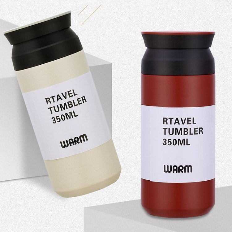 Harmony Hot Sale New Solid Color Japanese Coffee 304 Stainless Steel Car Insulation Creative Portable Custom Vacuum Flasks