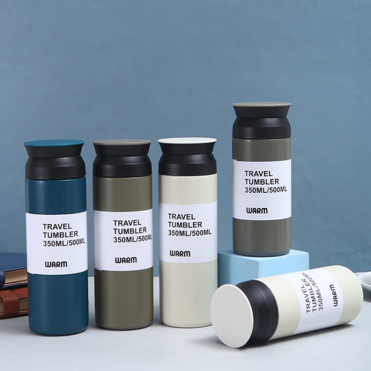 Harmony Hot Sale New Solid Color Japanese Coffee 304 Stainless Steel Car Insulation Creative Portable Custom Vacuum Flasks