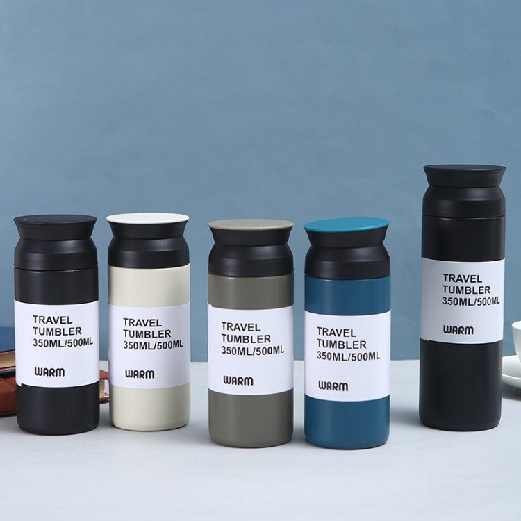 Harmony Hot Sale New Solid Color Japanese Coffee 304 Stainless Steel Car Insulation Creative Portable Custom Vacuum Flasks