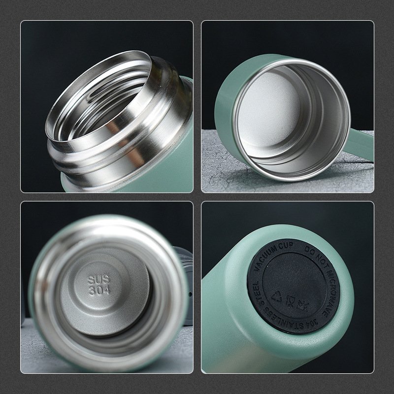 2024 New Nice liner creative water bottle vacuum flask water bottle mug tumbler gift set with 3 lids