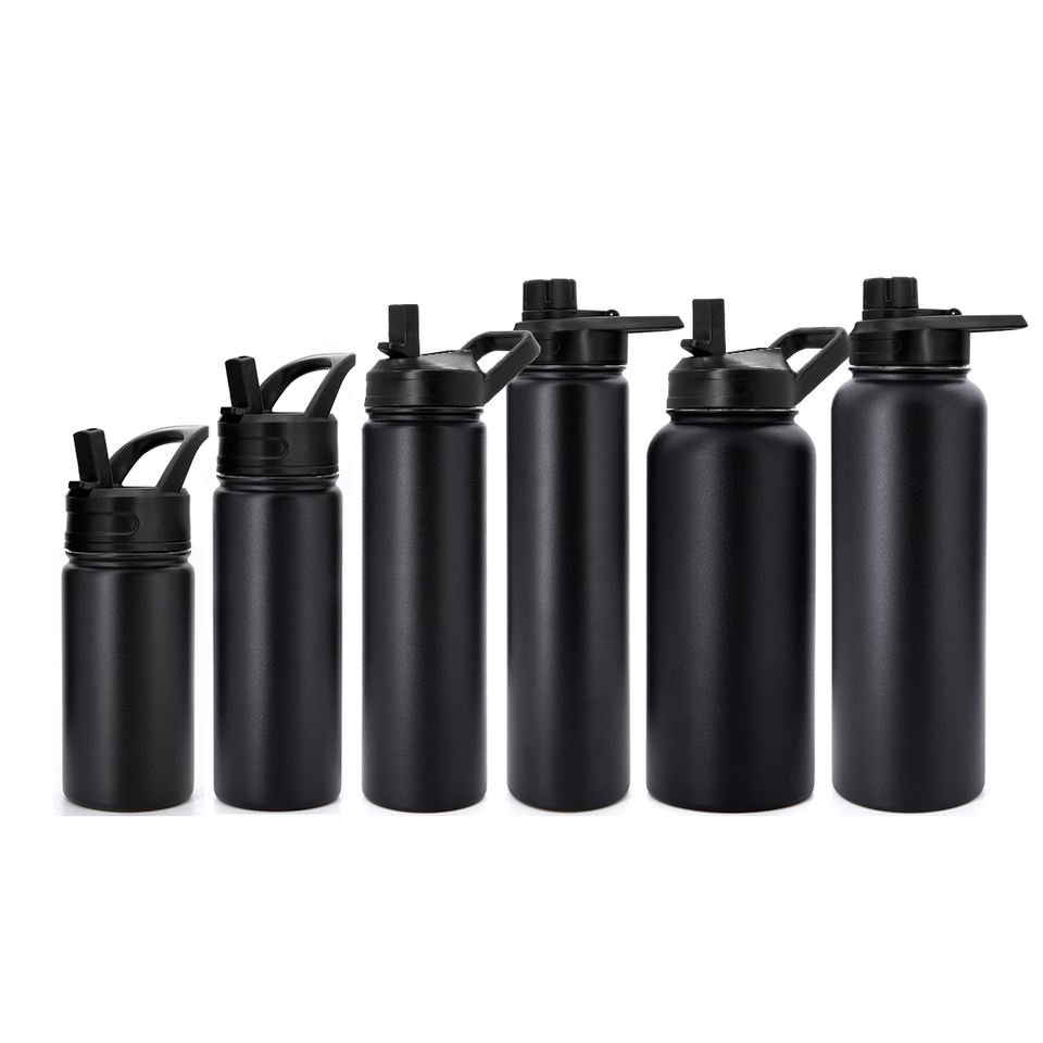 CHINA SELECTION Custom Logo Flask White Eco Friendly 600Ml Double Wall Sublimation Coated Insulated Water Bottles