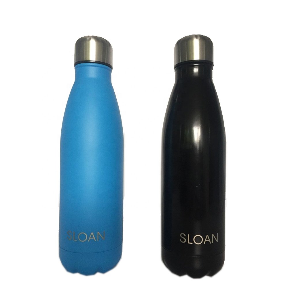 Portable Big Capacity Outdoor Cola Shape Vacuum Flask Thermos Sport Bottle Stainless Steel