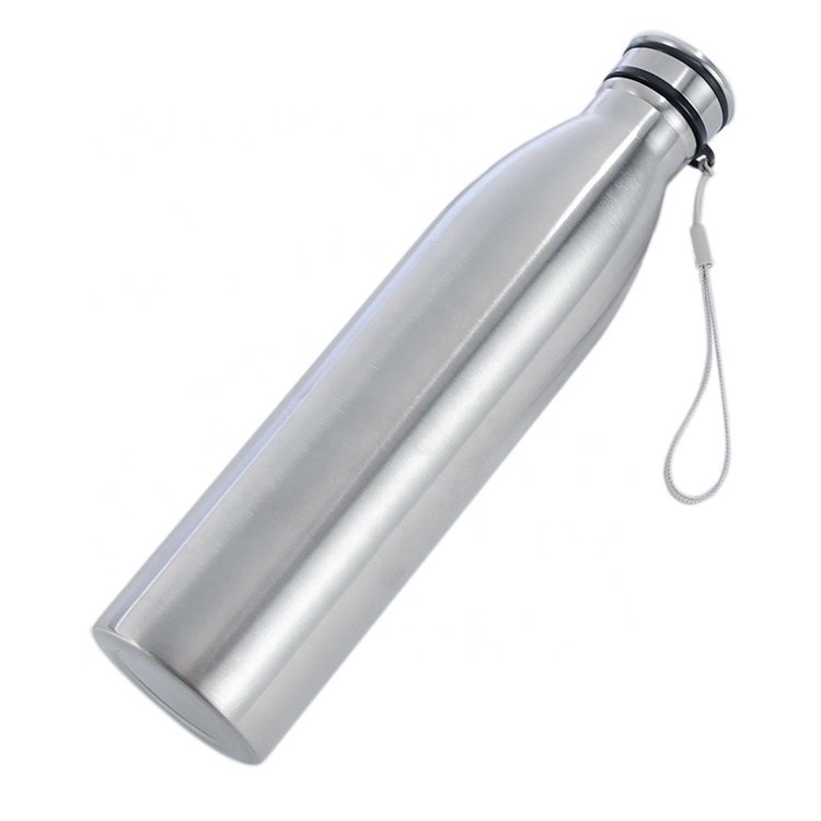 1000ml Single Layer Stainless Steel Water Bottle Sport 2024
