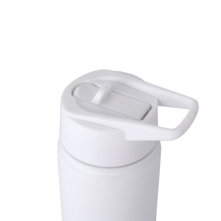 IN STOCK Hot Sale 22oz Wholesale Blank Sublimation White Straight Water Bottle With Straw