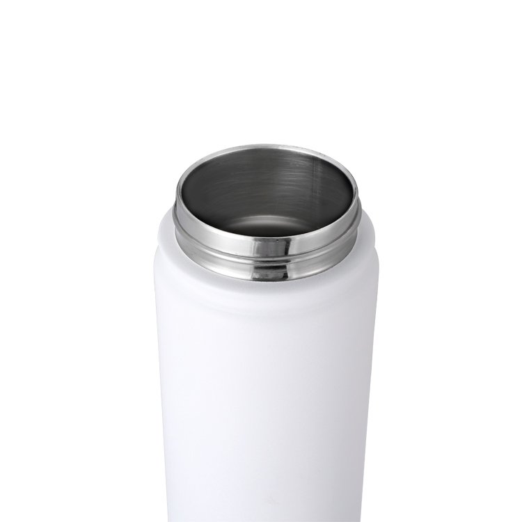 IN STOCK Hot Sale 22oz Wholesale Blank Sublimation White Straight Water Bottle With Straw