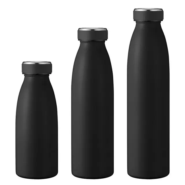 Custom Logo 350ml 500ml 750ml 1000ml Double wall Stainless Steel Thermos Insulated Water Bottle cola shape bottle vacuum flask