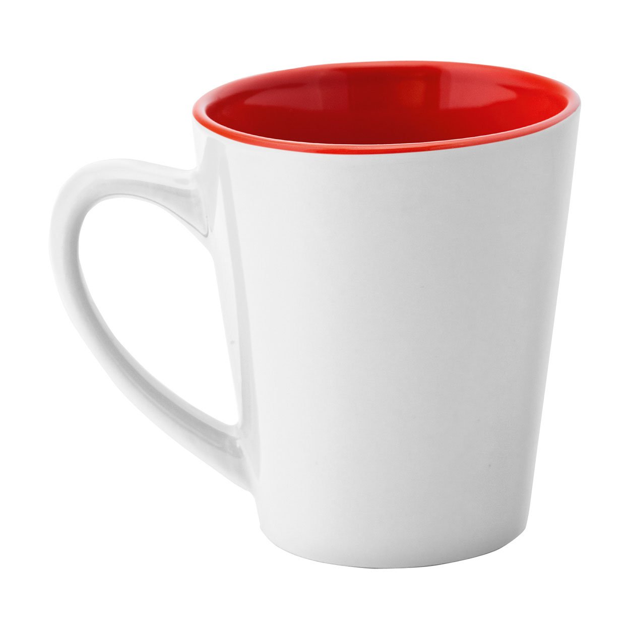 350 Ml Coffee Cup Color Product Ceramic Coffee Mug Supplier White Ceramic Mug With Coloured Inside