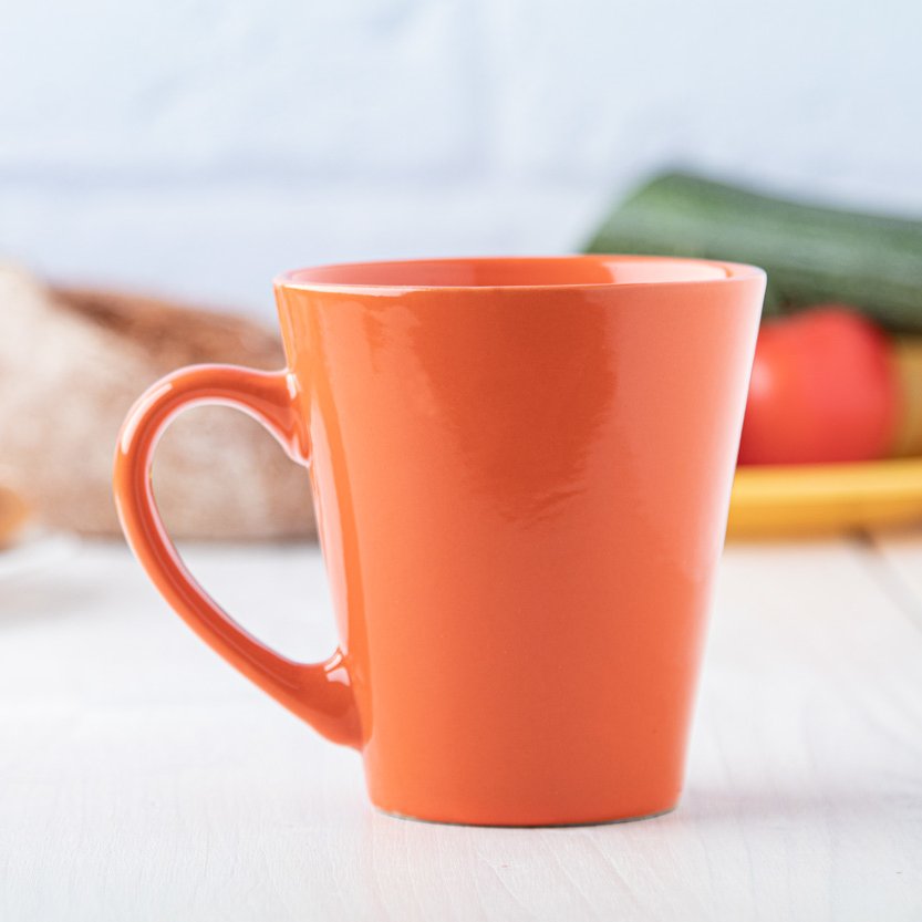 350 Ml Coffee Cup Color Product Ceramic Coffee Mug Supplier White Ceramic Mug With Coloured Inside